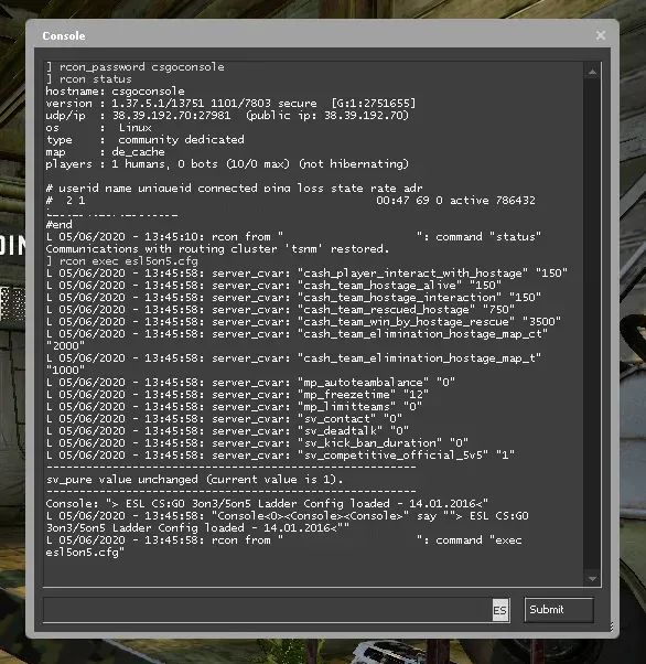 How to run scripts in CSGO servers